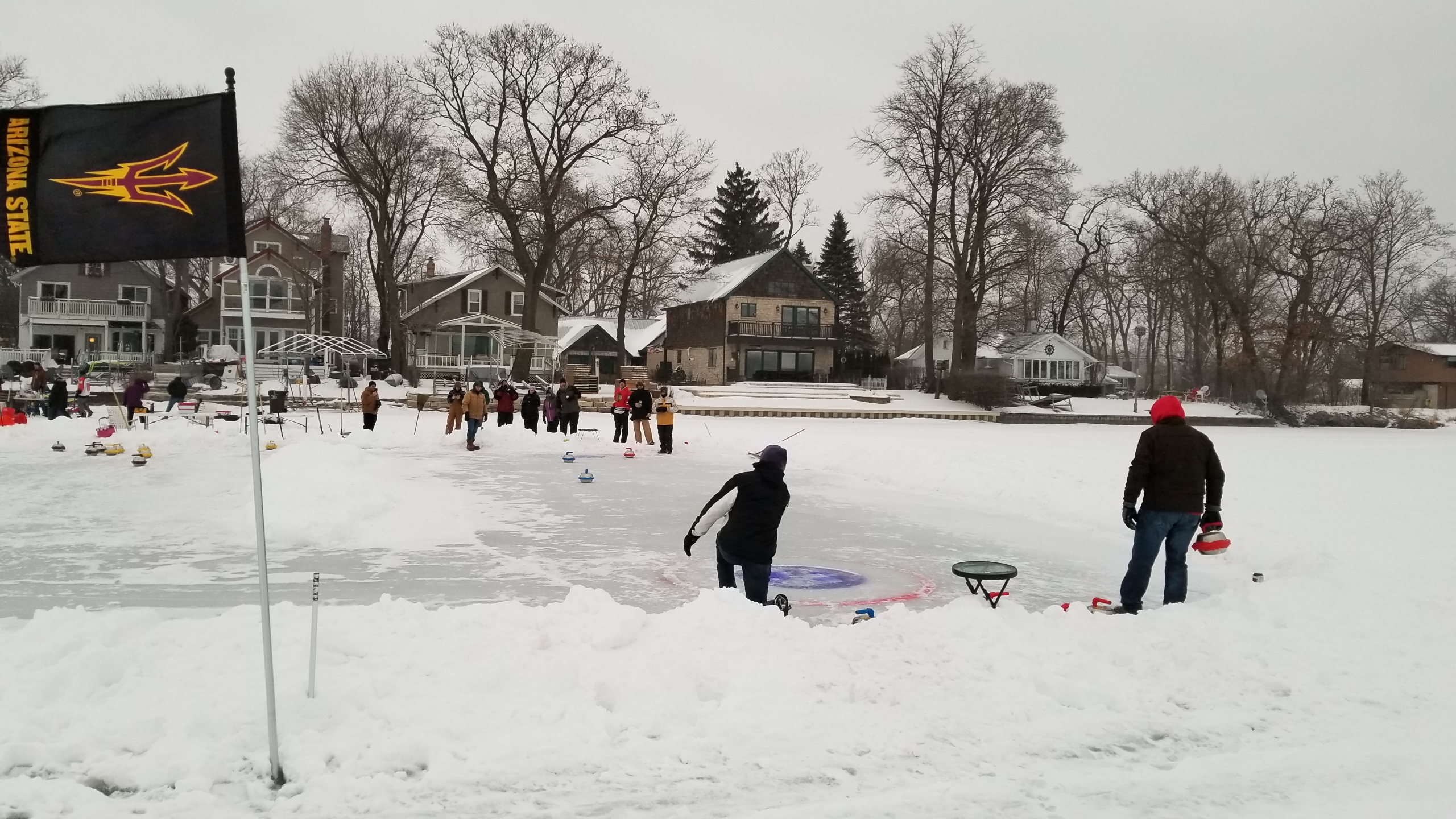 Curling 2021 action